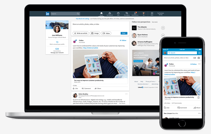 LinkedIn Ad Offerings